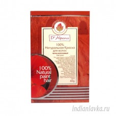 Краска для волос натуральная "Чёрно-коричневый" D'Alpana/ Индия – 60 гр.